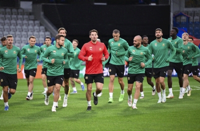 Rapid Wien son çalışmasını yaptı