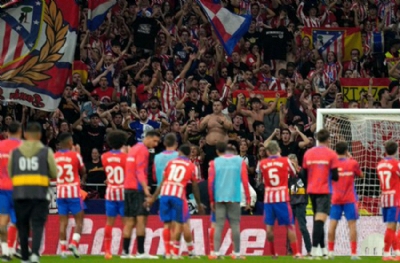 Atletico Madrid'e tribün kapatma cezası