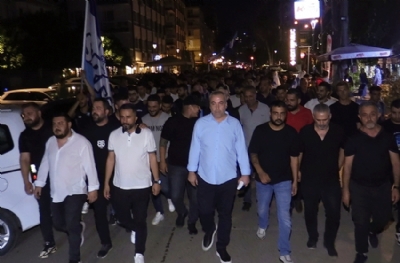 Murat Sancak'a protesto