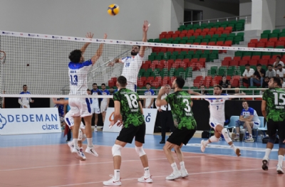 Cizre Belediyespor-Halkbank:2-3 (MAÇ SONUCU)