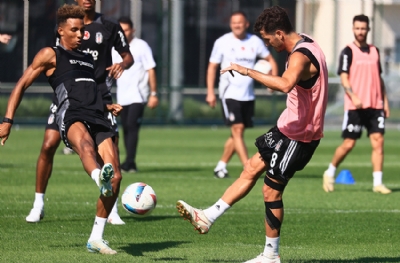 Beşiktaş'ta Konyaspor mesaisi sürdü