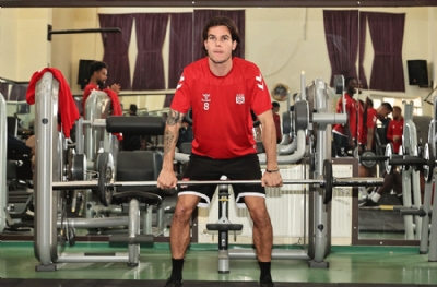 Sivasspor salonda çalıştı