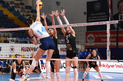 Kuzeyboru, Nilüfer Belediyespor Eker'e set vermedi
