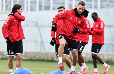 Sivasspor, Kasımpaşa hazırlıklarına devam etti