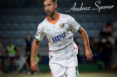 Alanyaspor'da Sloven forvet Sporar, Slovan Bratislava'ya transfer oldu