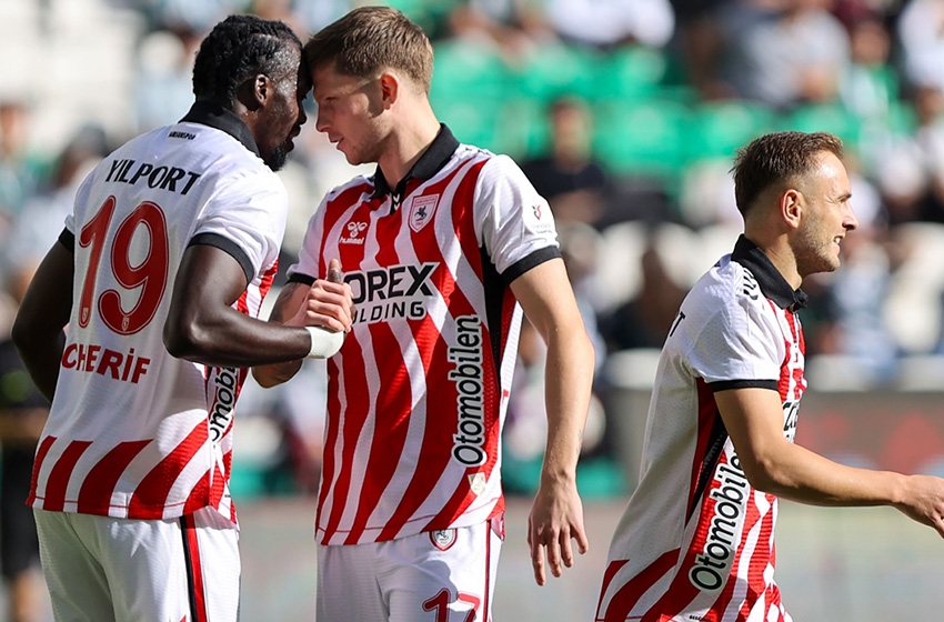 Konyaspor-Samsunspor:1-3 (MAÇ SONUCU)