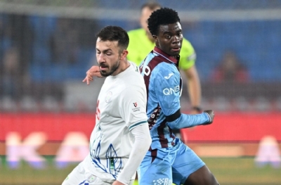 Trabzonspor-Çaykur Rizespor: 1-0 (MAÇ SONUCU)