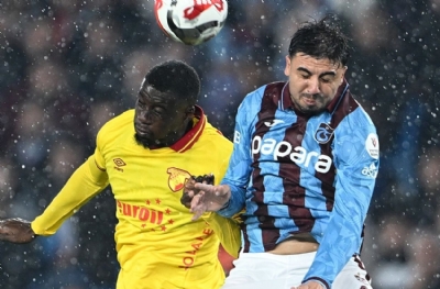 Trabzonspor - Göztepe: 1-1 (MAÇ SONUCU)