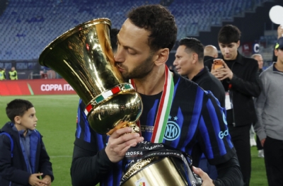Şampiyon Inter İtalya Kupasını da kazandı