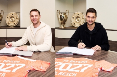 Bayern Münih, kalecileri Neuer ve Ulreich'in sözleşmesini uzattı
