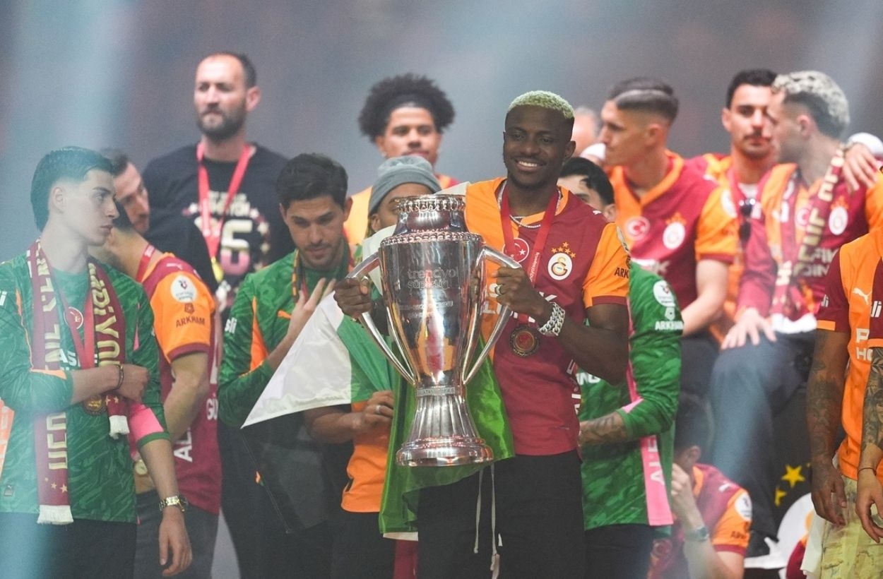 Galatasaray kupasına kavuştu