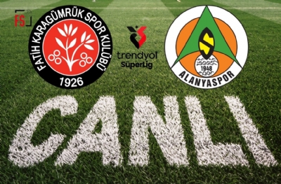 Fatih Karagümrük-Alanyaspor (CANLI ANLATIM)