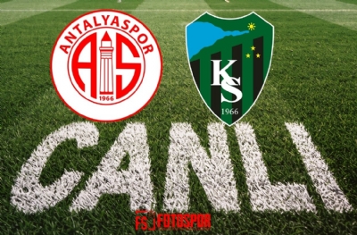 Antalyaspor -Gençlerbirliği | CANLI