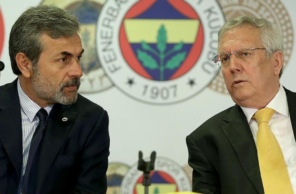Aziz Yıldırım taraftarla tartıştı: Aykut Kocaman kavgası