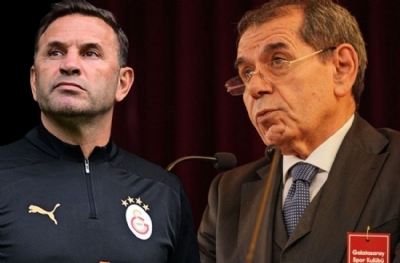 Okan Buruk üstlerini çizdi! Dursun Özbek'in tepesi attı