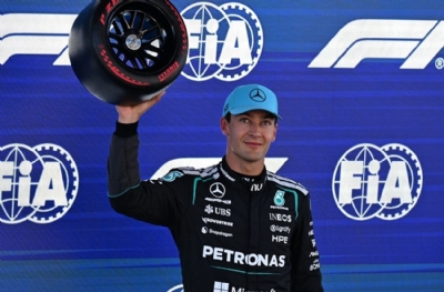 İspanya'da pole George Russell'ın