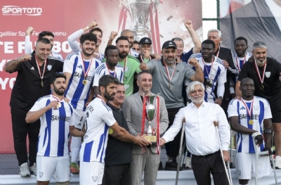 Şahinbey Belediyespor, Ampute Futbol Türkiye Kupası'nın sahibi oldu
