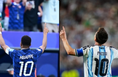 Messi koşuyor Mbappe kovalıyor