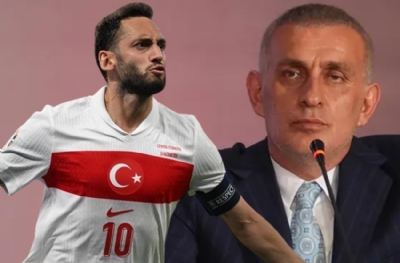 Hacıosmanoğlu özür diledi! Hakan Çalhanoğlu'na tepki dinmiyor