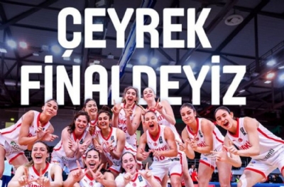 Bravo kızlar: Çeyrek finaldeyiz