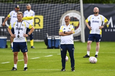 Fenerbahçe pas ve taktik çalıştı