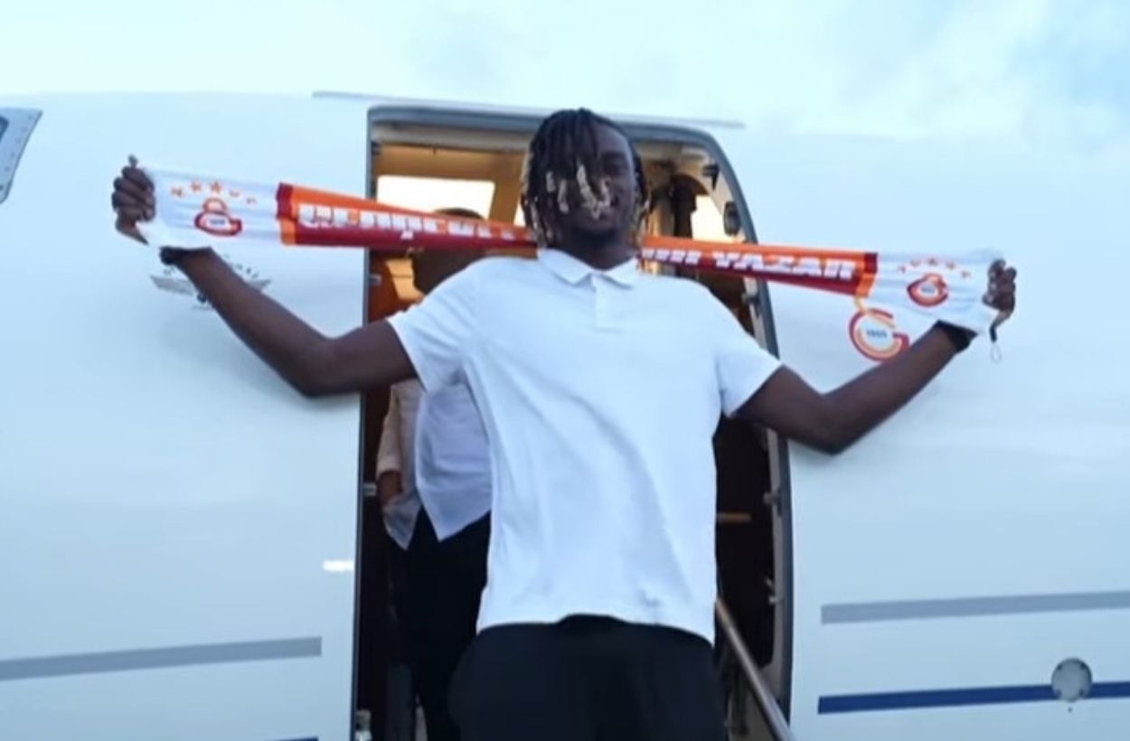 Galatasaray'ın yeni Lesley Ugochukwu İstanbul'da