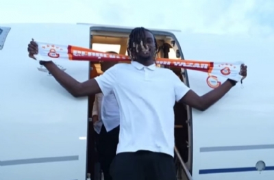 Galatasaray'ın yeni Lesley Ugochukwu İstanbul'da