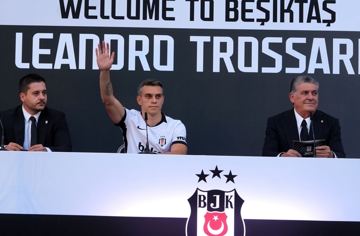 Beşiktaş'ta büyük buluşma: Trossard imzayı attı