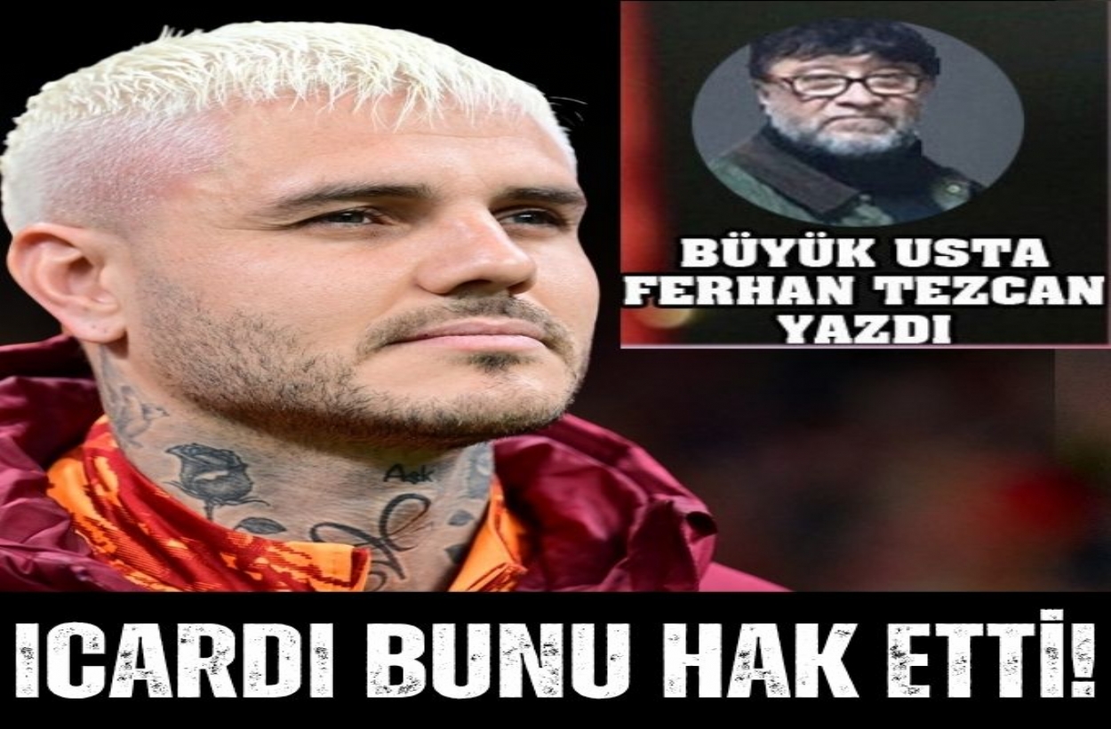 ICARDI BUNU HAK ETTİ!