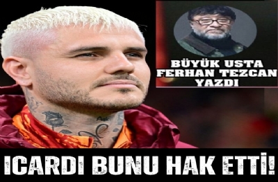ICARDI BUNU HAK ETTİ!