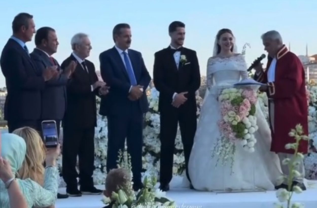 Fenerbahçe'yi bir araya getiren düğün! Aziz Yıldırım ve Ali Koç buluştu