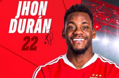 Jhon Duran resmen Benfica'da!