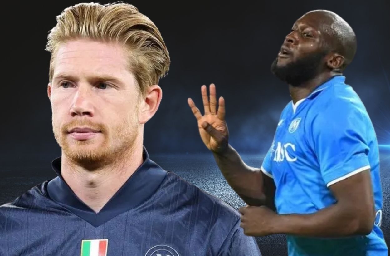 Napoli'den resmi açıklama: De Bruyne ve Lukaku’nun geleceği belli oluyor