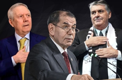 Üç Büyüklerde 'transfer çalımı' tarihe gömüldü! Aziz Yıldırım-Dursun Özbek-Serdal Adalı anlaştı