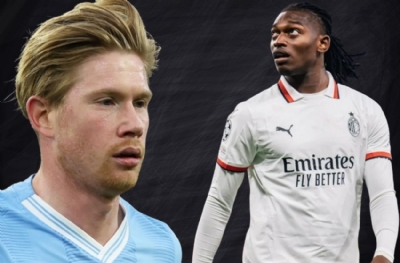 Rafael Leao out! Kevin de Bruyne in!