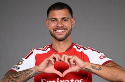 Bruno Guimaraes resmen Arsenal'de