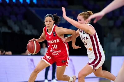 Letonya - Türkiye: 57-52 (MAÇ SONUCU)