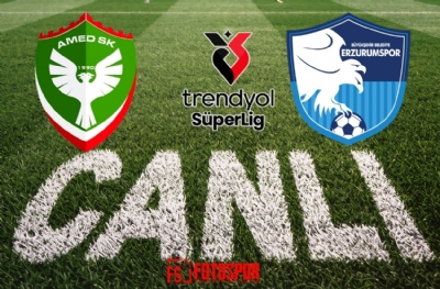 Amedspor - Erzurumspor | CANLI