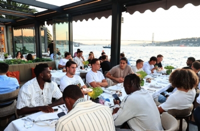 Beşiktaş yemekte buluştu