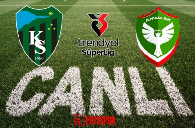Kocaelispor - Amedspor | CANLI