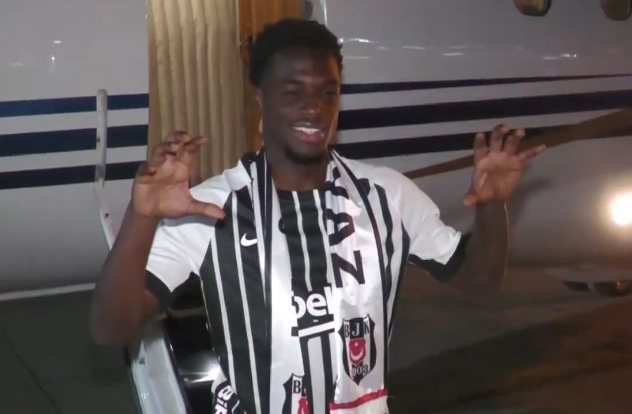 Beşiktaş'ın yeni transferi Ernest Poku İstanbul'da!