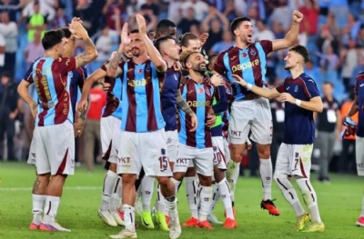 Trabzonspor Ferencvaros'i elemeyi kafaya koydu