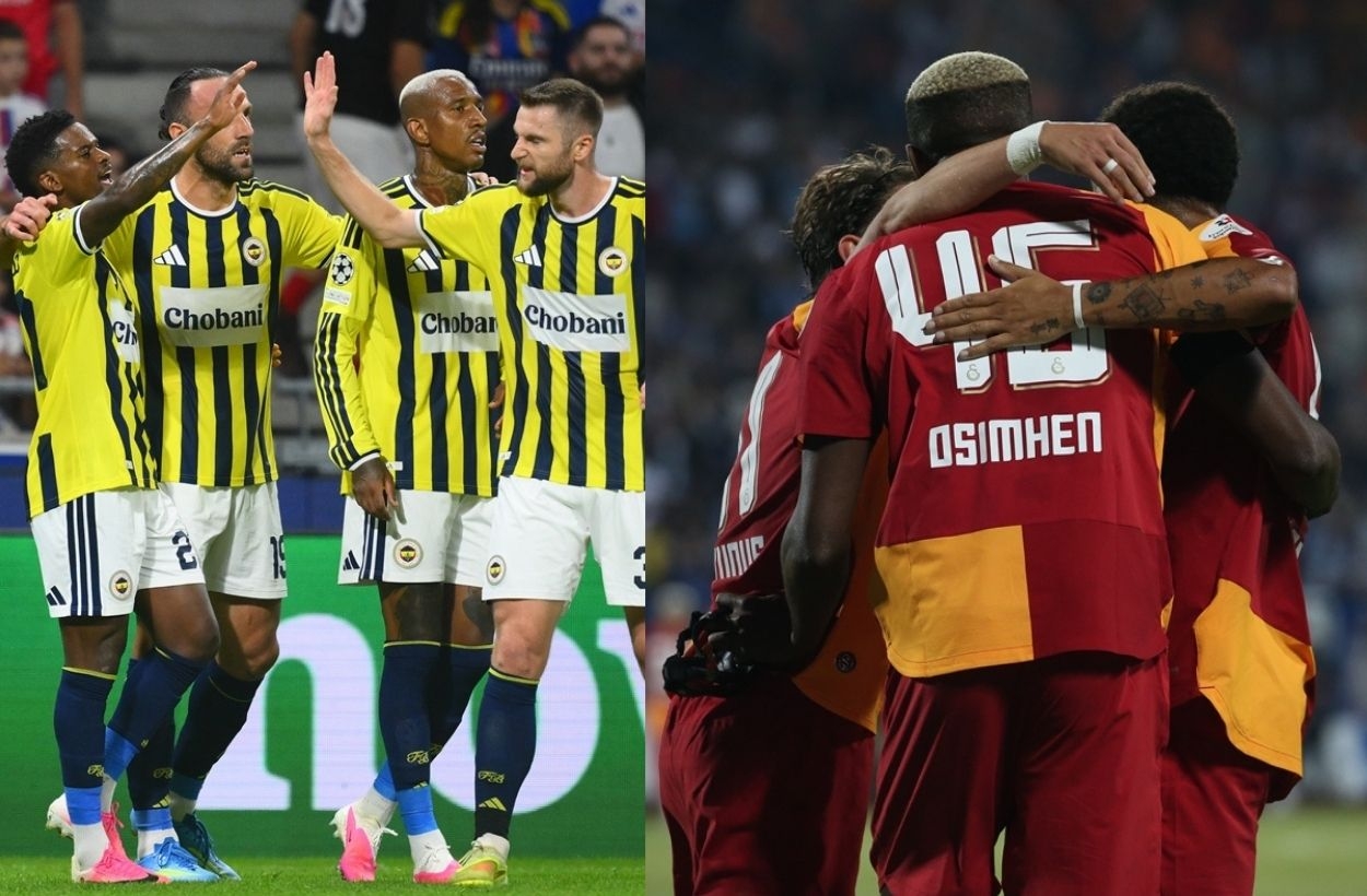 Fenerbahçe ve Galatasaray'ın rakipleri belli oluyor