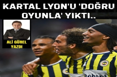 KARTAL LYON'U 'DOĞRU OYUNLA' YIKTI..