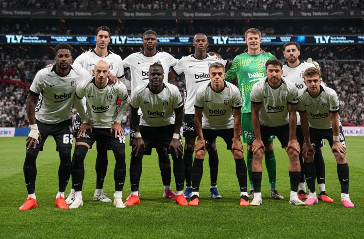 Beşiktaş'ın Avrupa Ligi kadrosu duyuruldu