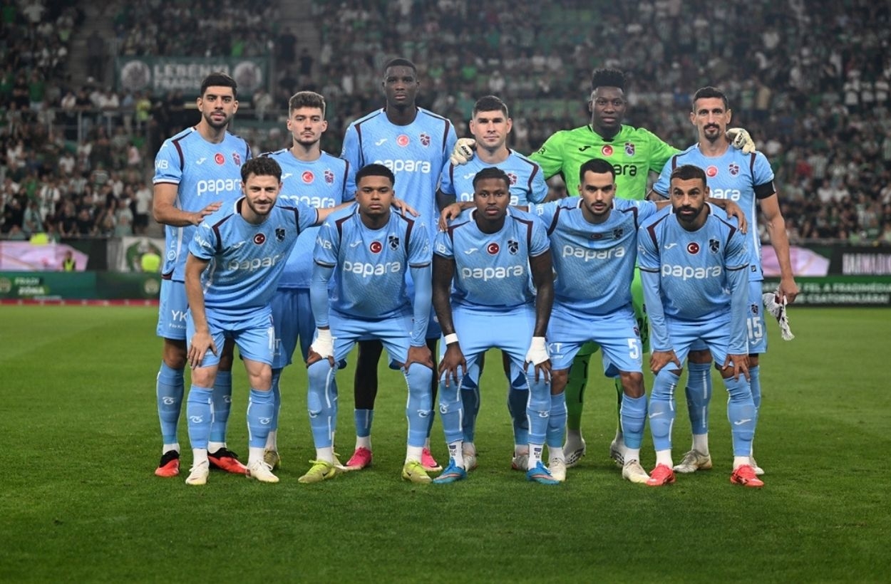 Trabzonspor'un UEFA Konferans Ligi kadrosu açıklandı
