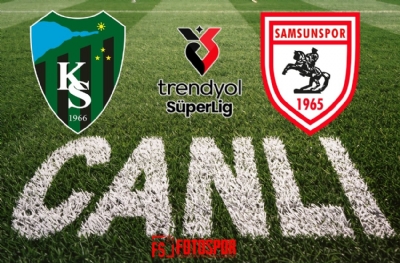 Kocaelispor - Samsunspor | CANLI
