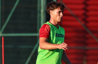 Çorum FK'nın Ermin Mahmic sevinci
