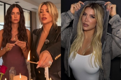 Wanda Nara bunu da yaptı: Etkileşim için Galatasaray forması yaktı