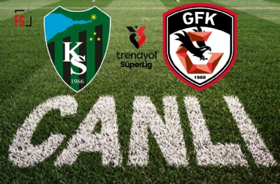 Kocaelispor- Gaziantep FK (CANLI ANLATIM)
